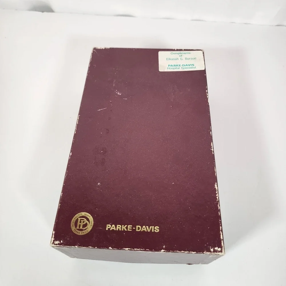Vintage Parke-Davis VUNATOMY Brain Stem Anatomical Model w/ Box & Fold-Out Guide